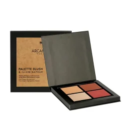 Palette De 4 Blushs Illuminateurs Les Essentiels