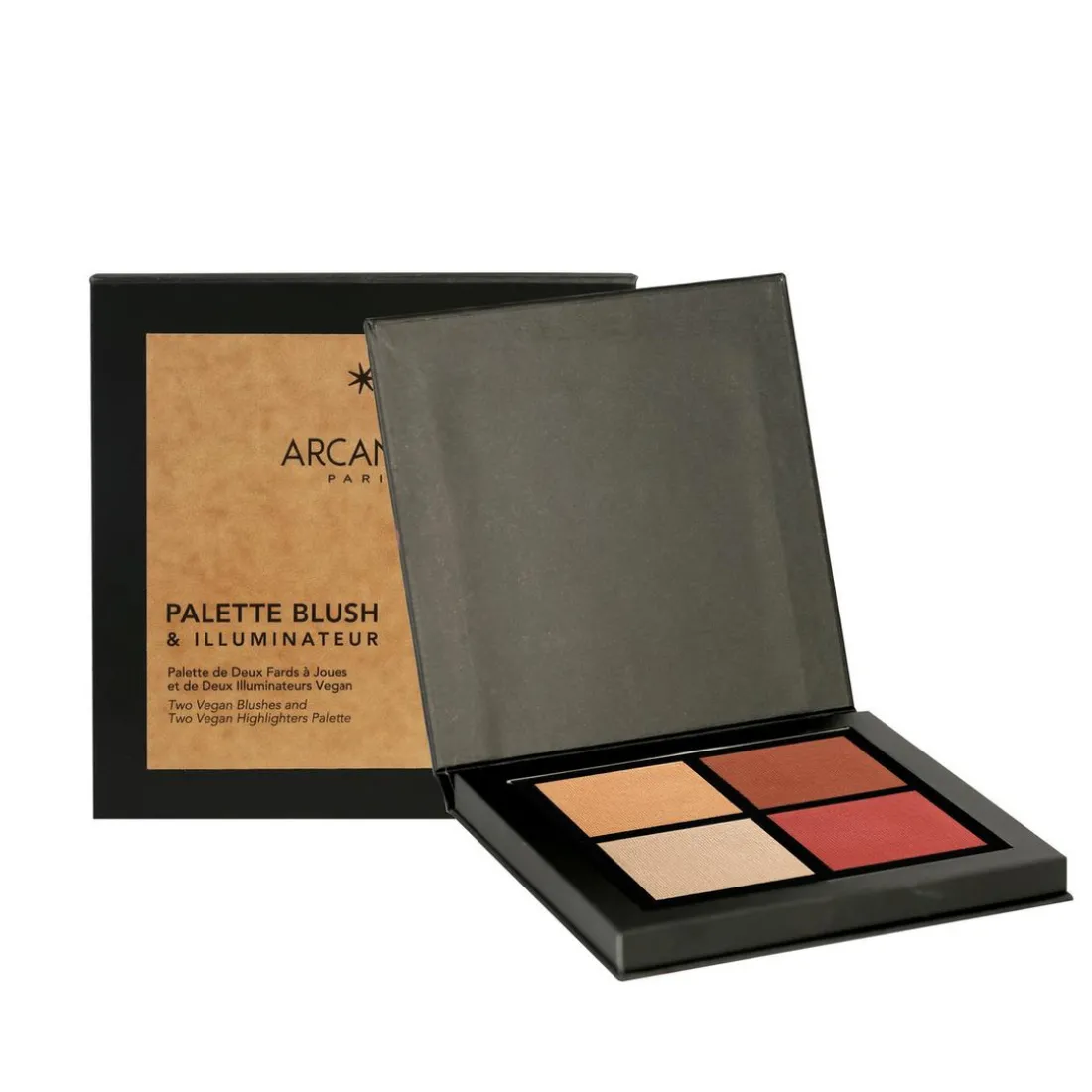 Palette De 4 Blushs Illuminateurs Les Essentiels