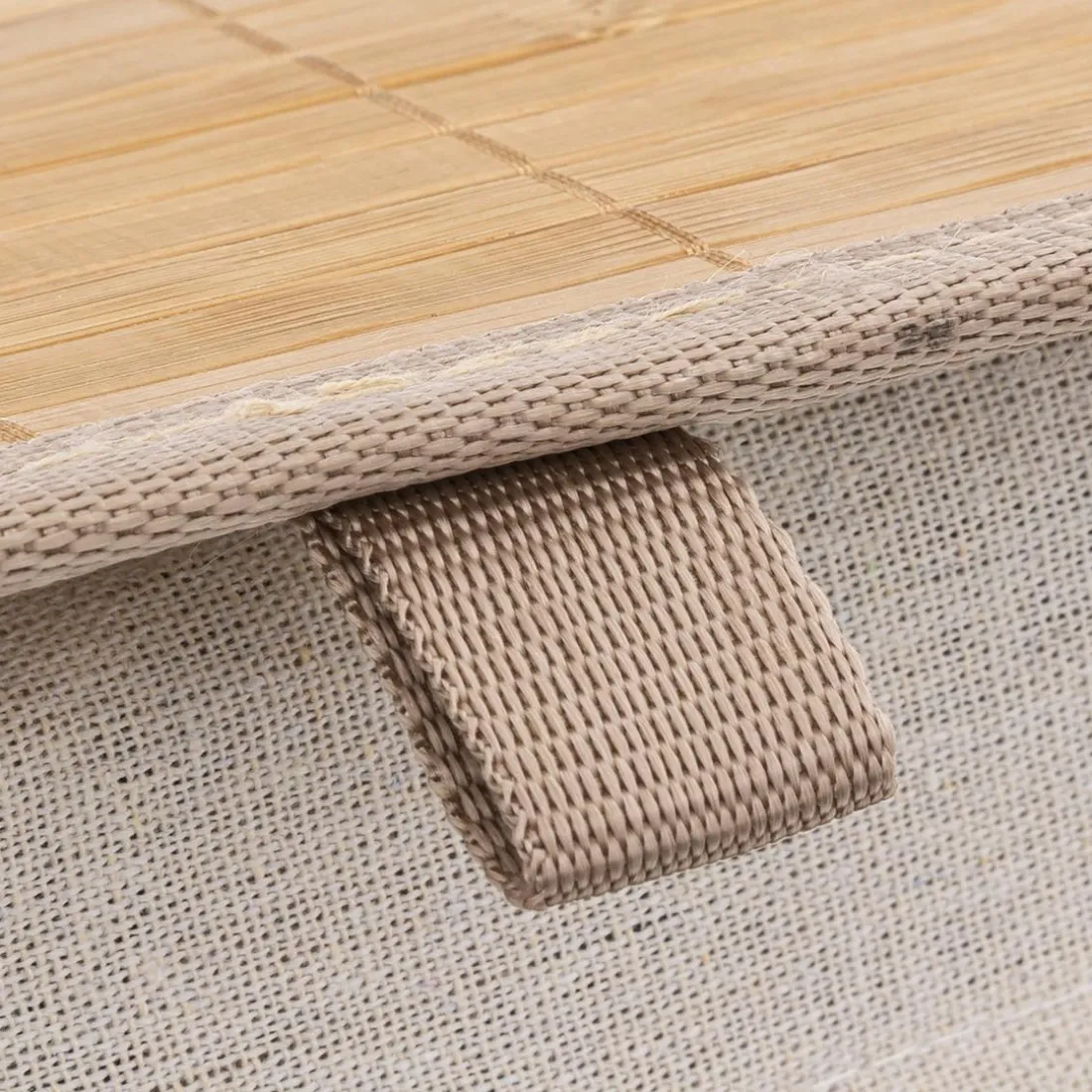 Panier à linge Blackflora en bambou