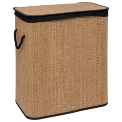Panier à linge en bambou 100L