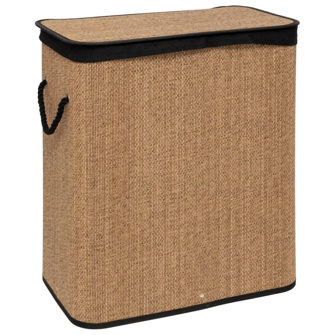 Panier à linge en bambou 100L