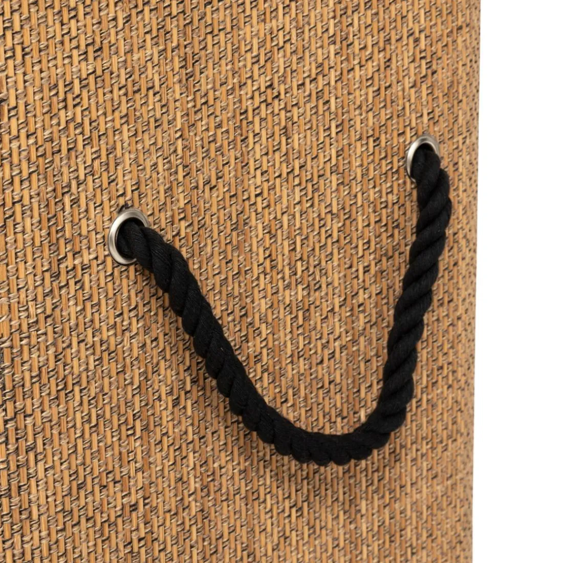Panier à linge en bambou 100L