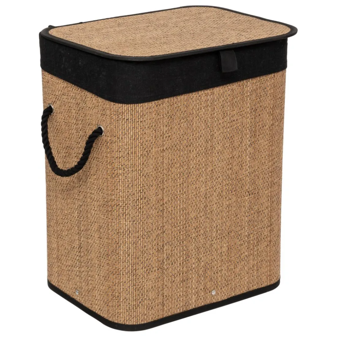 Panier à linge en bambou 60L