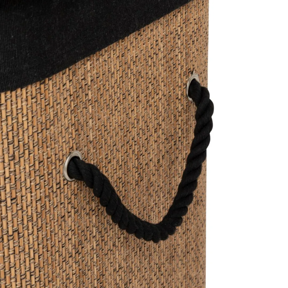 Panier à linge en bambou 60L