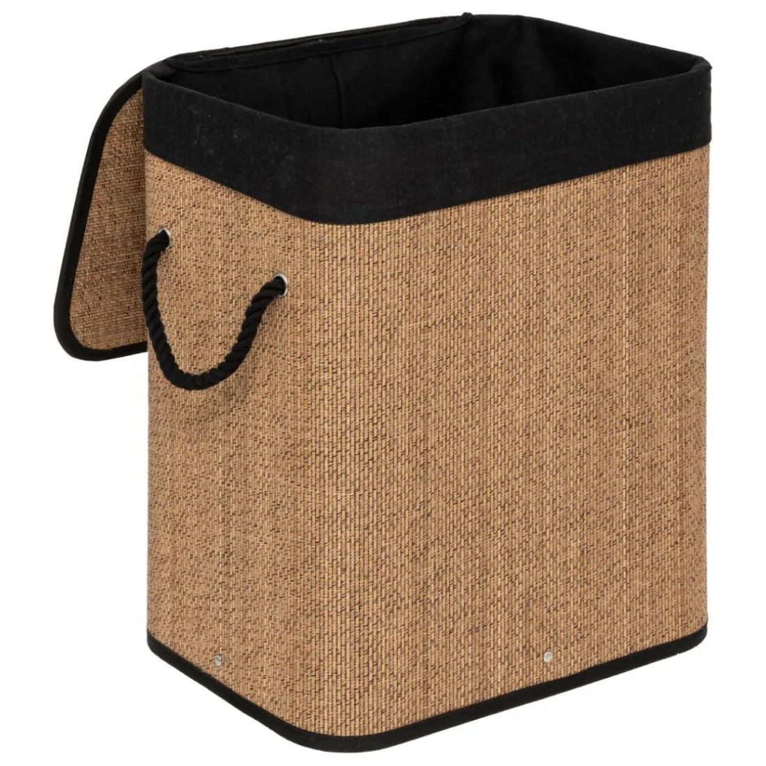 Panier à linge en bambou 60L