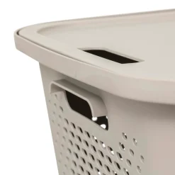 Panier Sand lin couleur gris