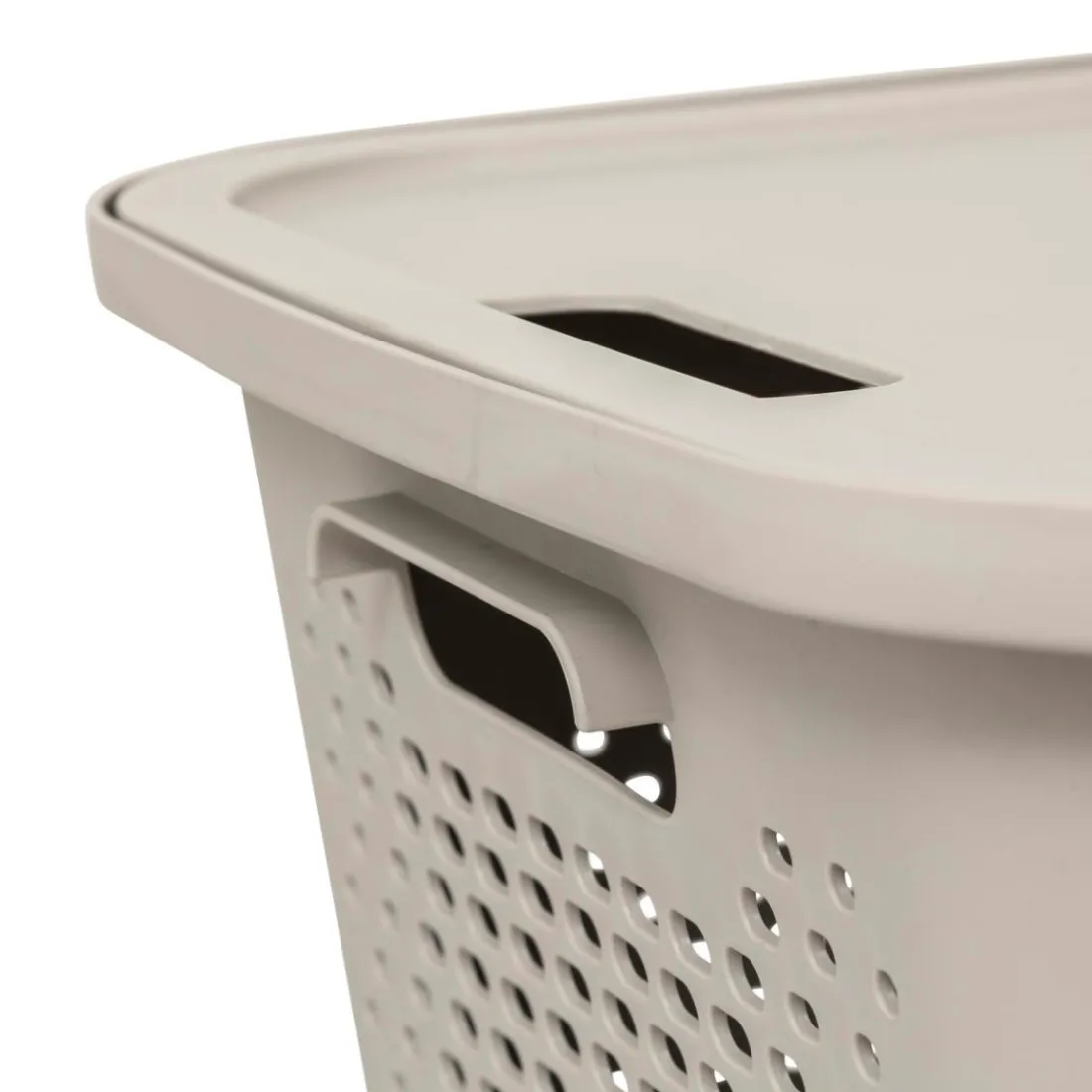 Panier Sand lin couleur gris