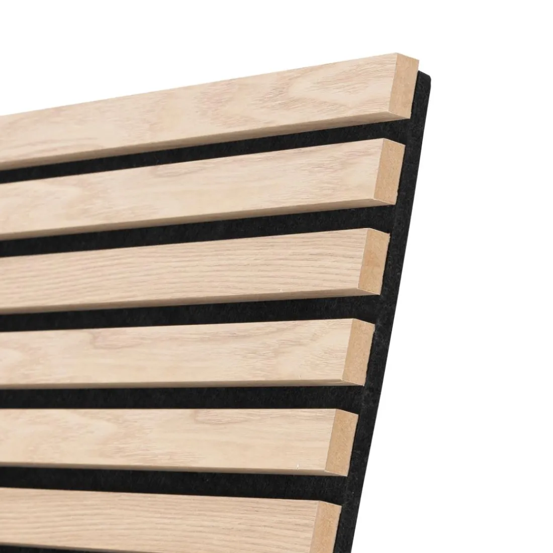 Panneau décoratif mural Colva bois clair beige