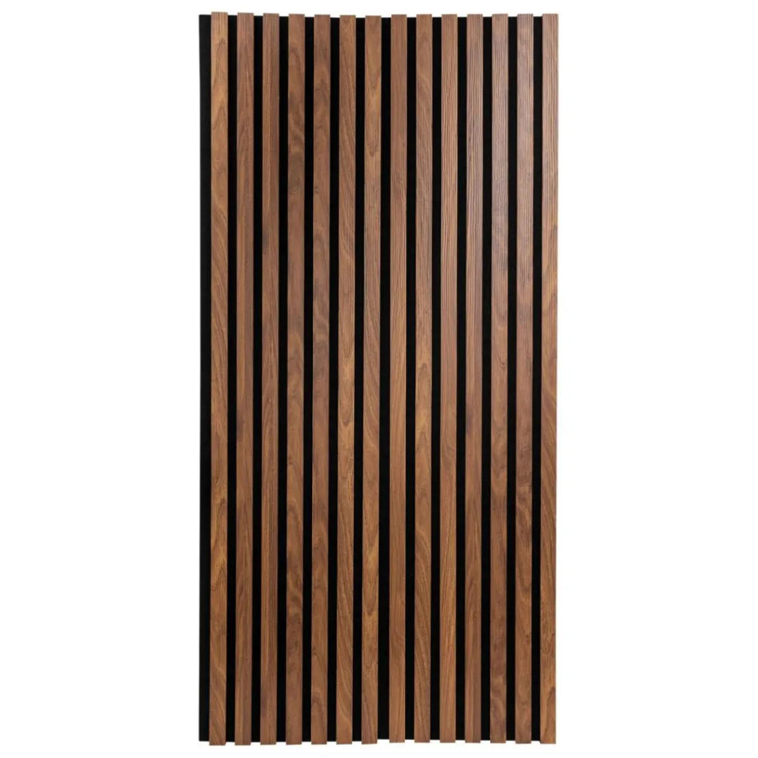 Panneau décoratif mural Colva bois foncé
