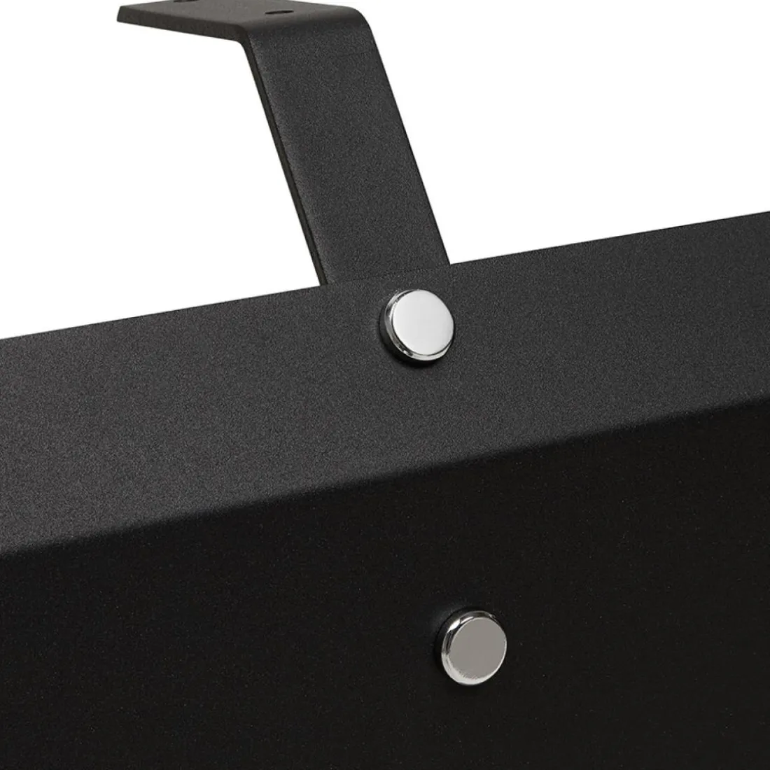 Panneau de modestie 'SECRET' noir pour bureau