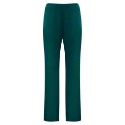 Pantalon - Emeraude vert en soie