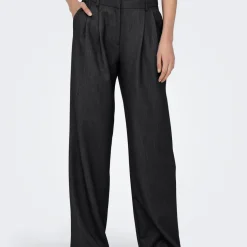 Pantalon à jambe large ONLHATTIE - Noir Joy