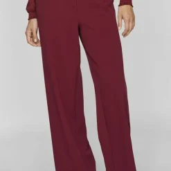 Pantalon à jambe large violet Lena