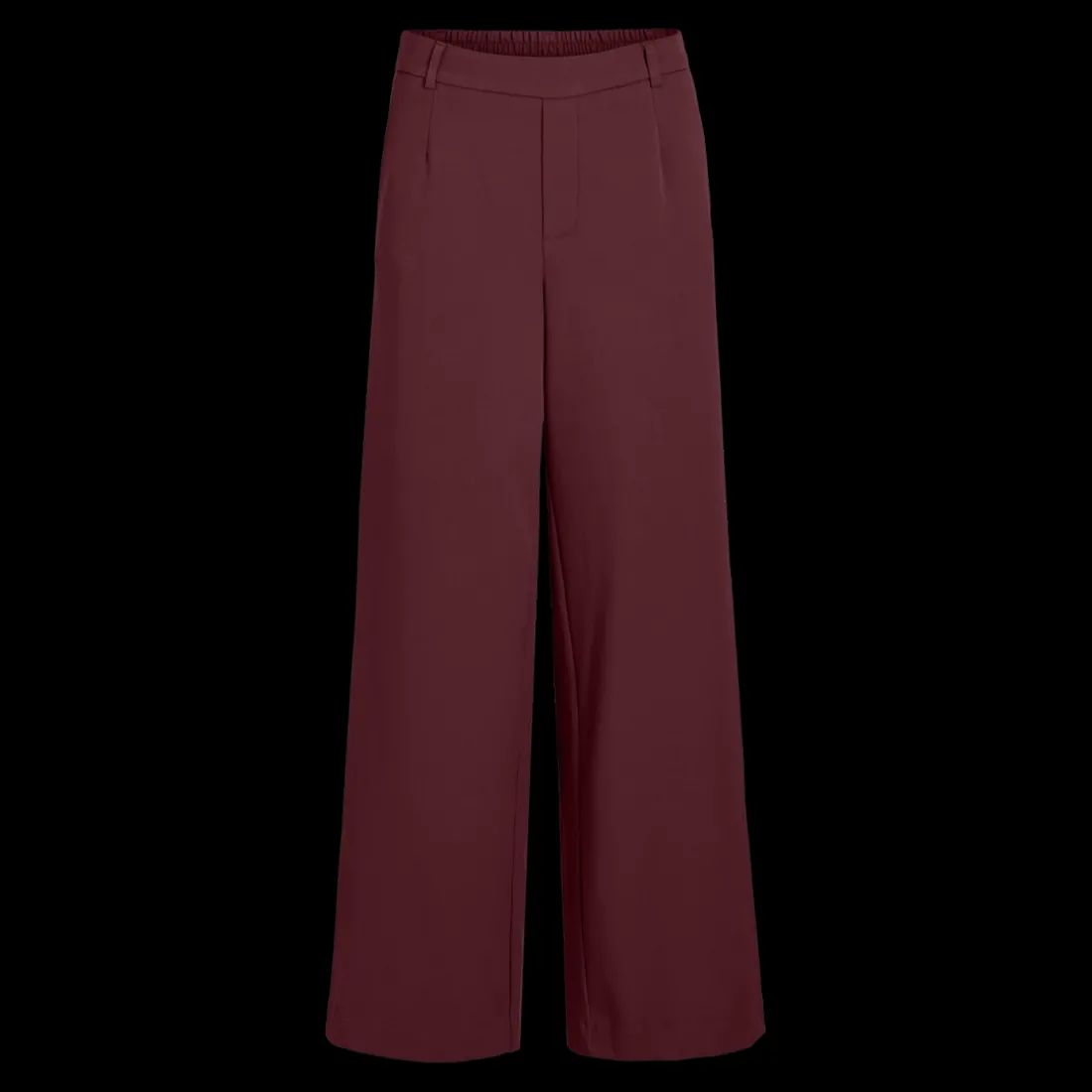 Pantalon à jambe large violet Lena