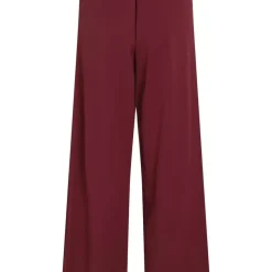Pantalon à jambe large violet Lena