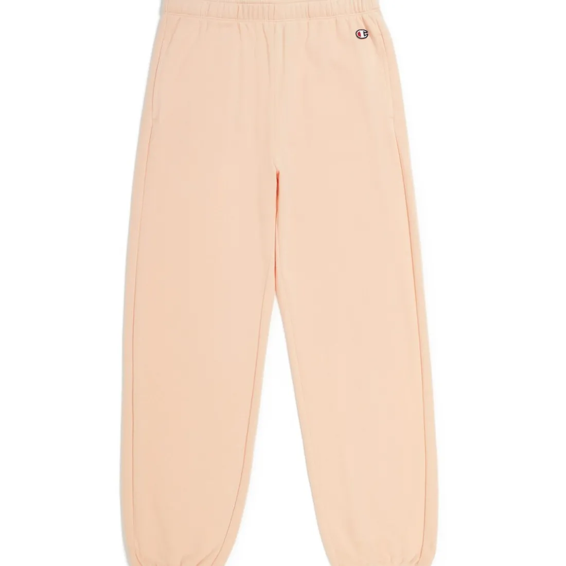 Pantalon à ourlet élastique femme - Rose