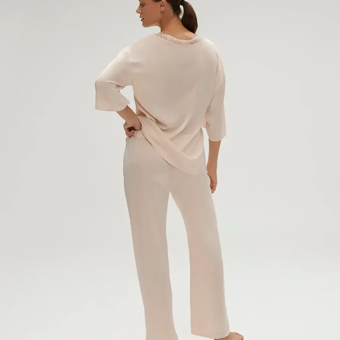 Pantalon - Rose sakura
