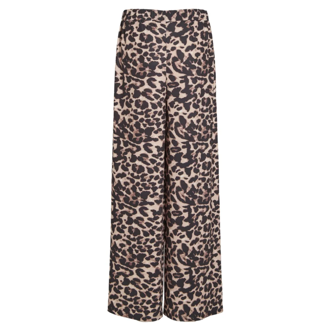 Pantalon ample à imprimé léopard Leoa noir Nia