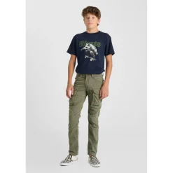 Pantalon cargo AARAN kaki Micah