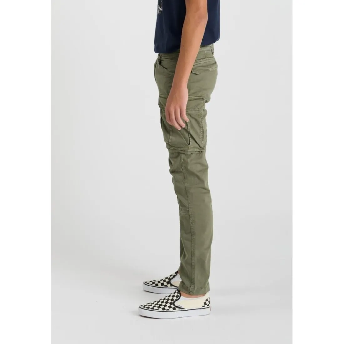 Pantalon cargo AARAN kaki Micah