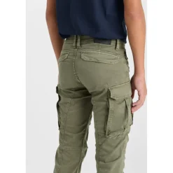 Pantalon cargo AARAN kaki Micah
