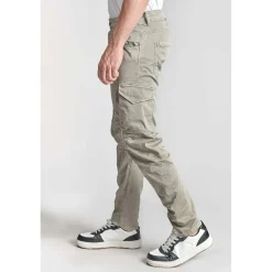 Pantalon cargo ALBAN gris Milo