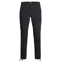 Pantalon cargo Carrot Fit Noir en coton