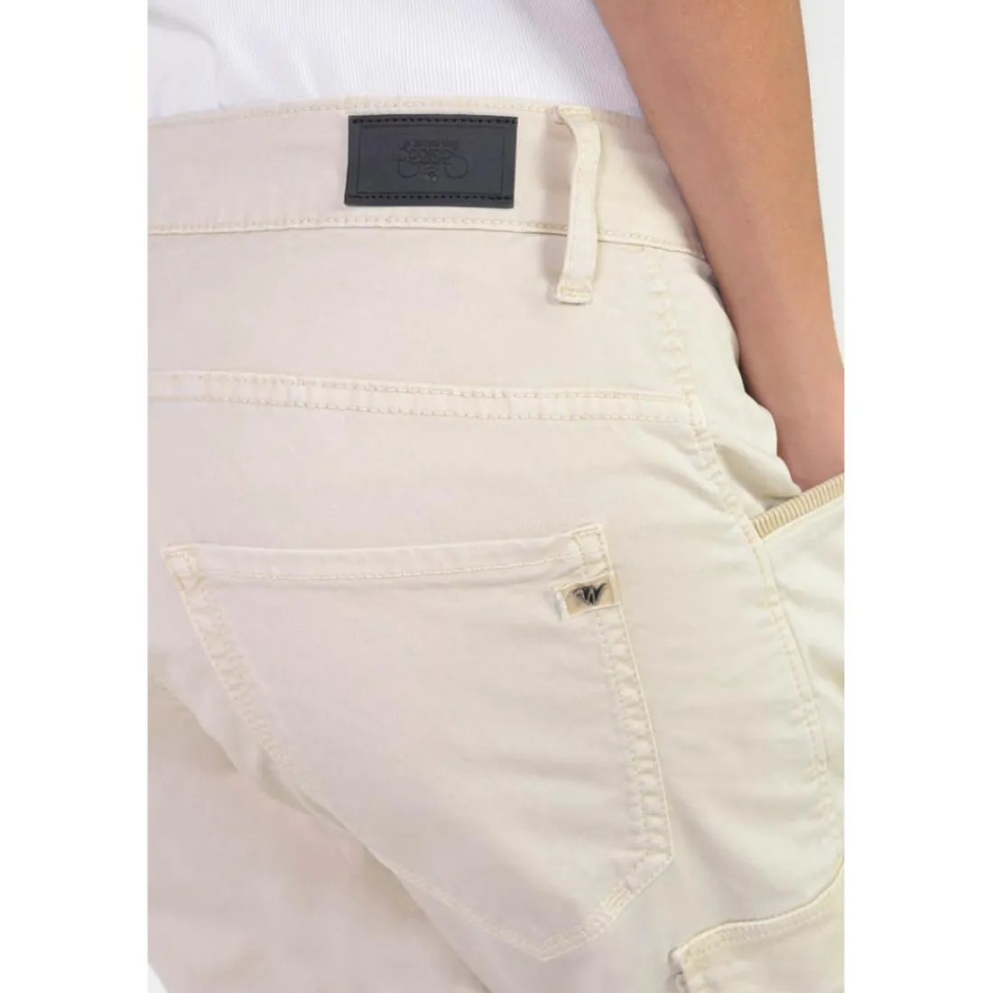 Pantalon cargo RIVERA beige Zoe