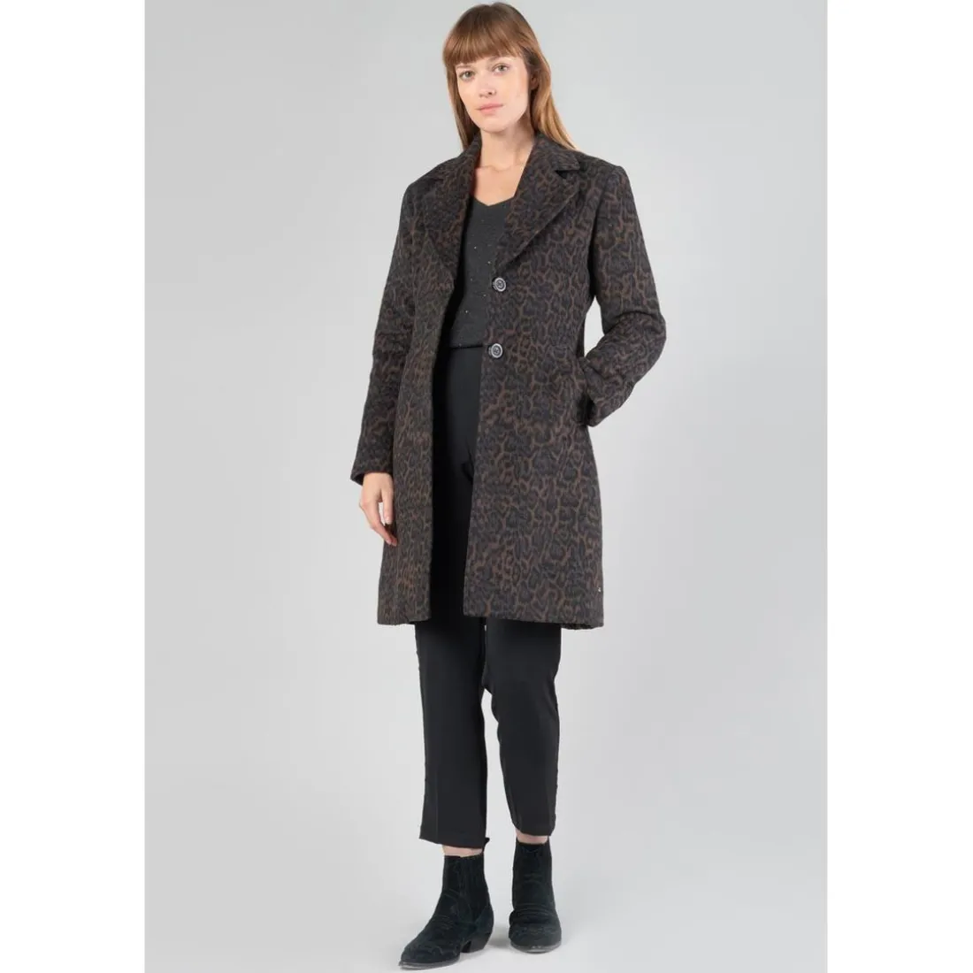 Pantalon carotte ZENA noir