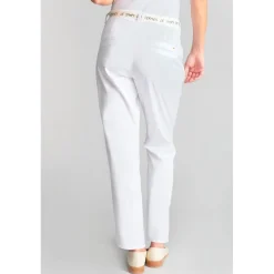 Pantalon chino ARLO blanc