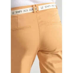 Pantalon chino ARLO camel Vox en coton