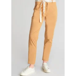 Pantalon chino ARLO camel Vox en coton