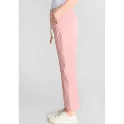 Pantalon chino ARLO rose