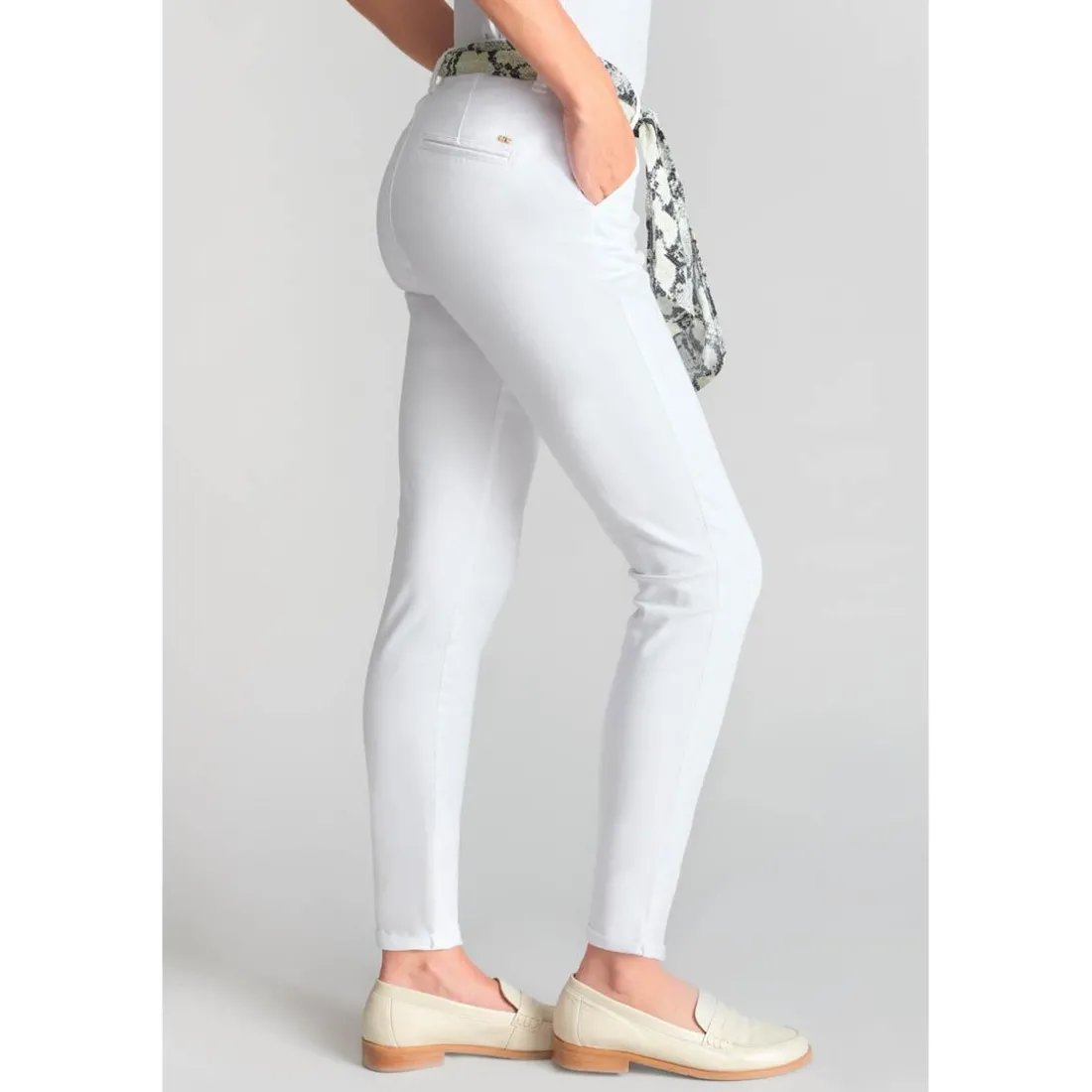 Pantalon chino DYLI 5 blanc