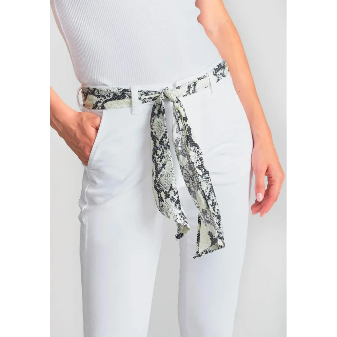 Pantalon chino DYLI 5 blanc