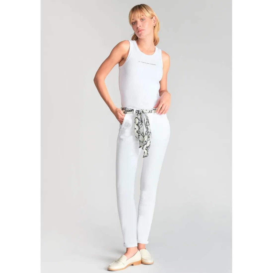 Pantalon chino DYLI 5 blanc