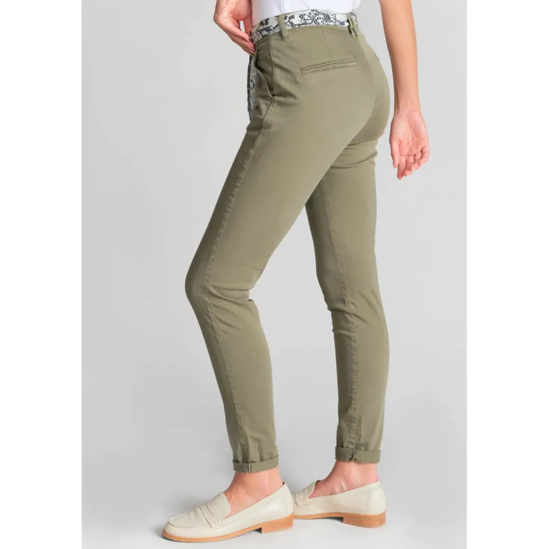 Pantalon chino DYLI 5 kaki