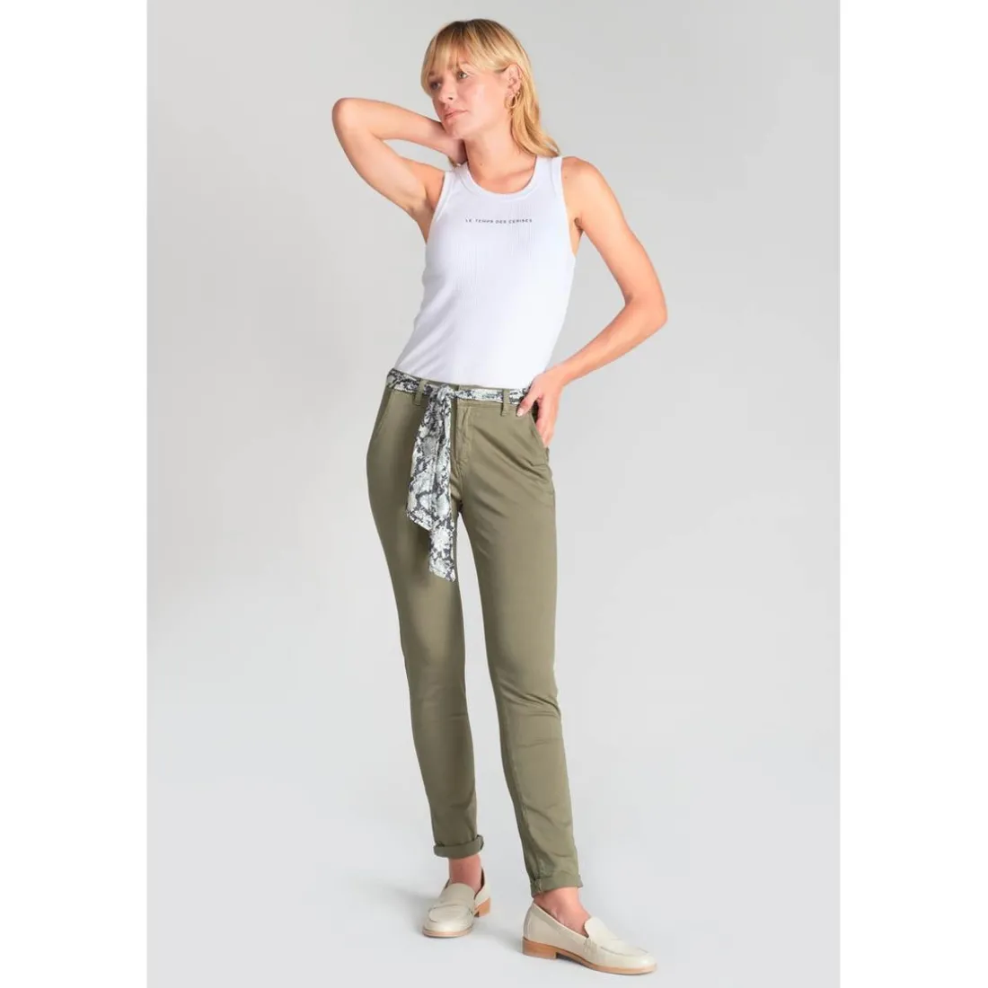 Pantalon chino DYLI 5 kaki