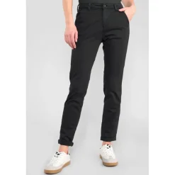 Pantalon chino DYLI 6 noir June en coton