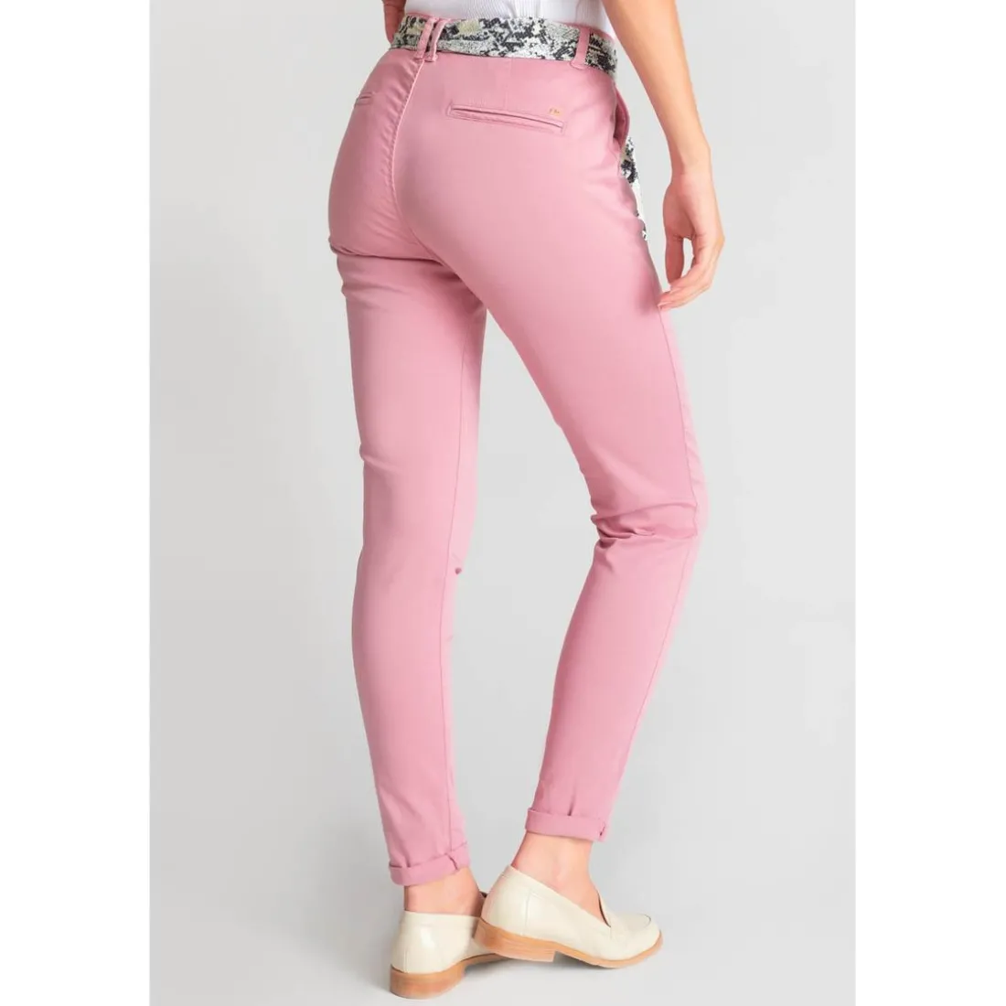 Pantalon chino DYLI 5 rose