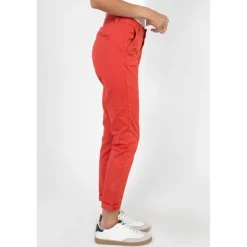Pantalon chino DYLI 7 rouge Daisy
