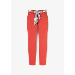 Pantalon chino DYLI 7 rouge Daisy