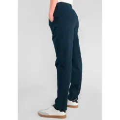 Pantalon chino ERLE bleu Gwen en coton