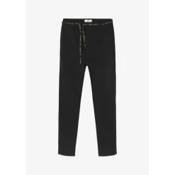 Pantalon chino ERLE noir Emma en coton