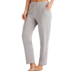 Pantalon de détente gris en coton