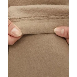Pantalon de survêtement marron en coton