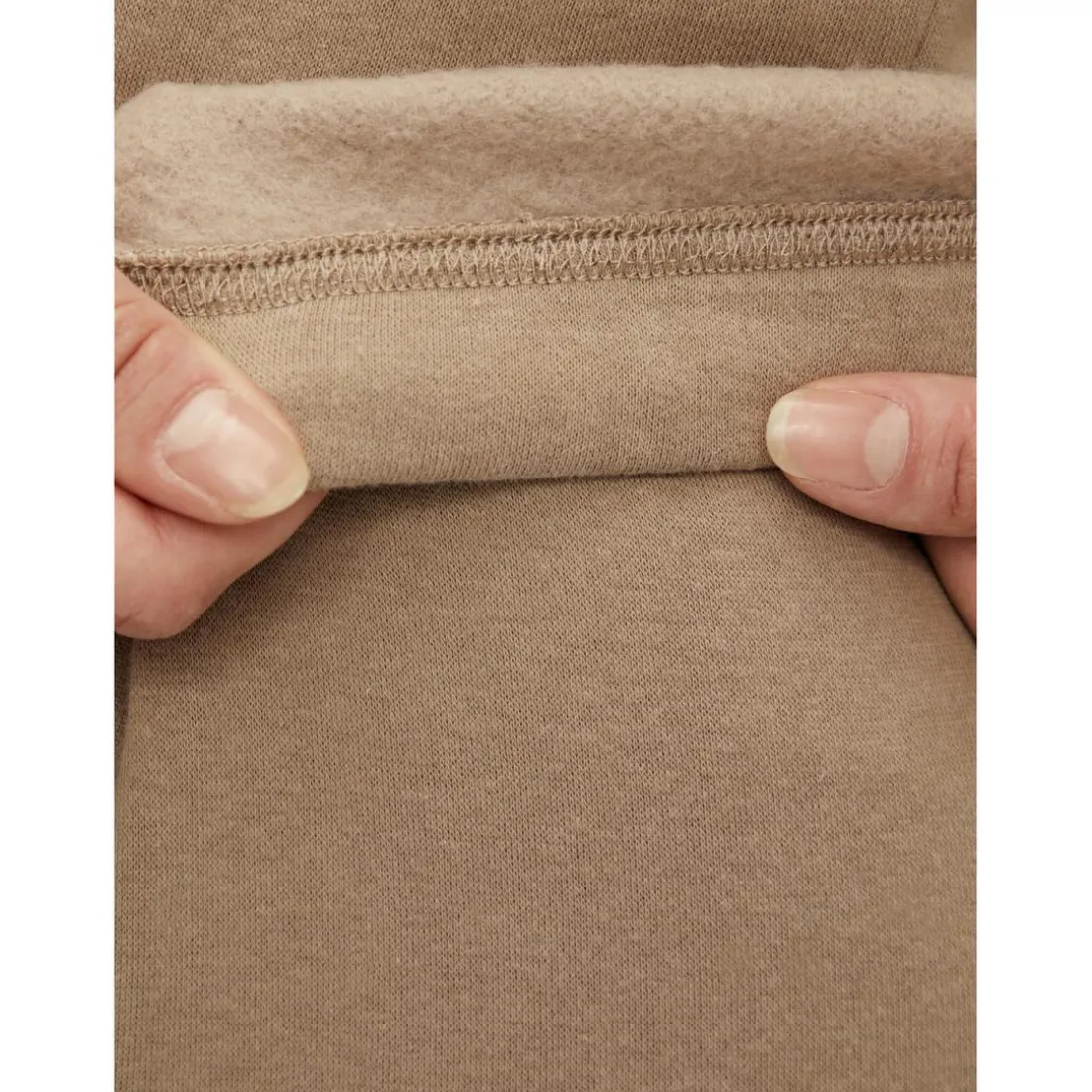 Pantalon de survêtement marron en coton