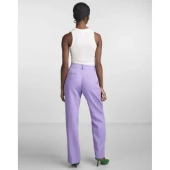 Pantalon de tailleur violet