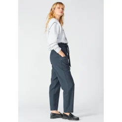 Pantalon droit BEVERLY bleu