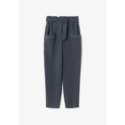 Pantalon droit BEVERLY bleu